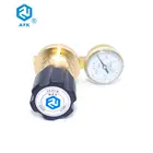 Gas Pressure Regulator Low Brass Co2 Low Pressure Gas Regulator Inlet Connection M16-1.5RH Long Lifespan