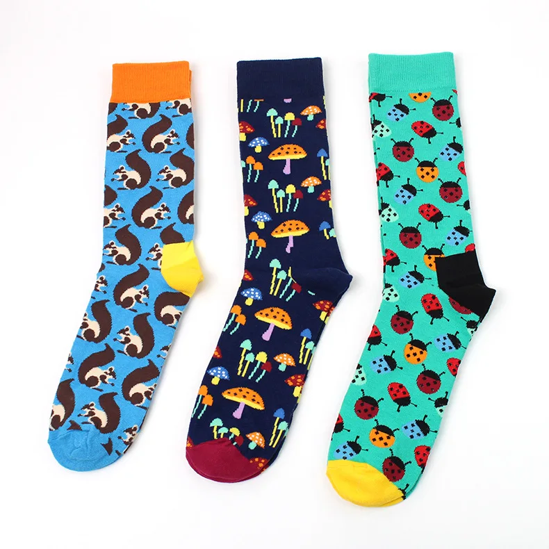 ML-005 Mushroom Pattern High Quality Crew Mens Socks Colorful Fashion Durable Socks, Custom color
ML-005 Mushroom Pattern High Quality Crew Mens Socks Colorful Fashion Durable Socks, Custom color