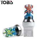 S25 7443 24 smd 高輝度 BA15S P21W S25 逆転軽自動車 Led テールランプ自動車電球は、 Signal ブレーキ yobis からランプ