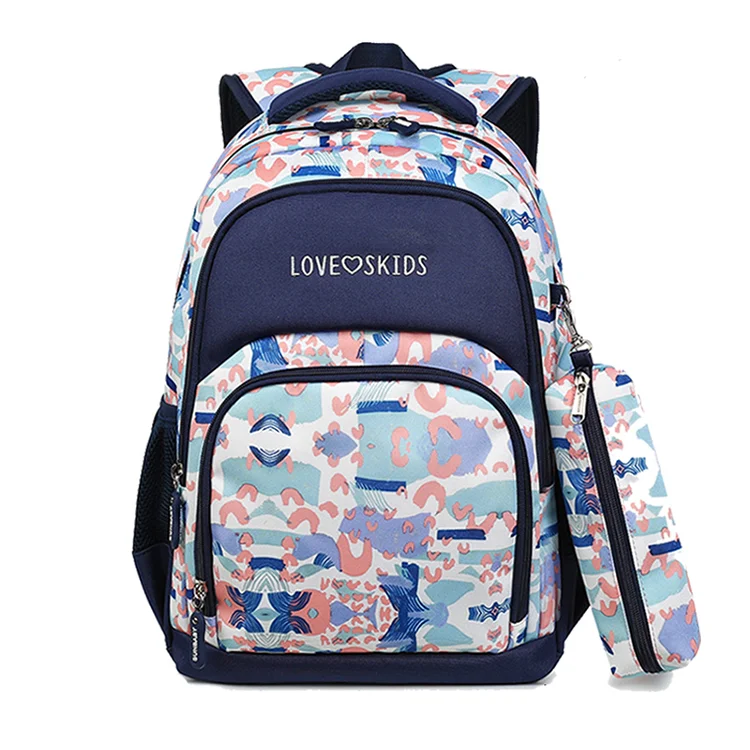 New floral print nice quality waterproof light weight big capacity boys and girls school bags set with pencil case
New floral print nice quality waterproof light weight big capacity boys and girls school bags set with pencil case