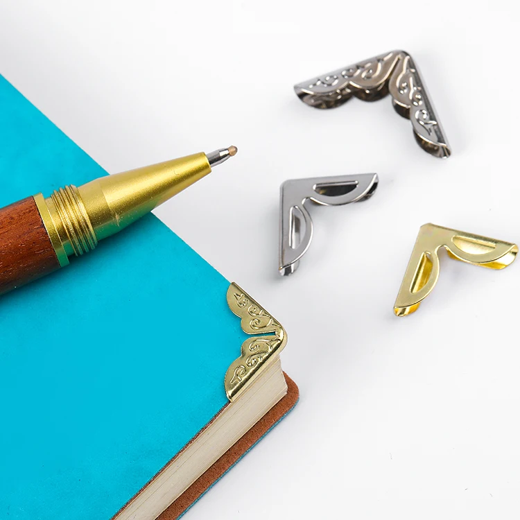 Wholesale Decorative Metal Corners for Book Album Notebook Accessories Metal Corners, As show
Wholesale Decorative Metal Corners for Book Album Notebook Accessories Metal Corners, As show