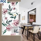 Customized Window Painted Glass Colored Sheets Cafe Decorative
