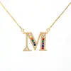 FOXI jewelry hot new letter jewelry necklace, ladies letter initials
