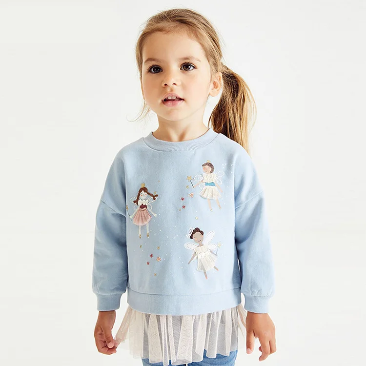 Autumn New European and American Small and Medium Girls' Clothing Cotton Fashionable Skirt Top Long Sleeve Children's sweatshirt
Autumn New European and American Small and Medium Girls' Clothing Cotton Fashionable Skirt Top Long Sleeve Children's sweatshirt
