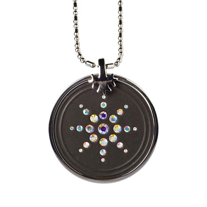 Duoying OEM kalung titanium quantum pendant black necklace jewelry health energy necklace 304 stainless steel necklace, Black color
Duoying OEM kalung titanium quantum pendant black necklace jewelry health energy necklace 304 stainless steel necklace, Black color