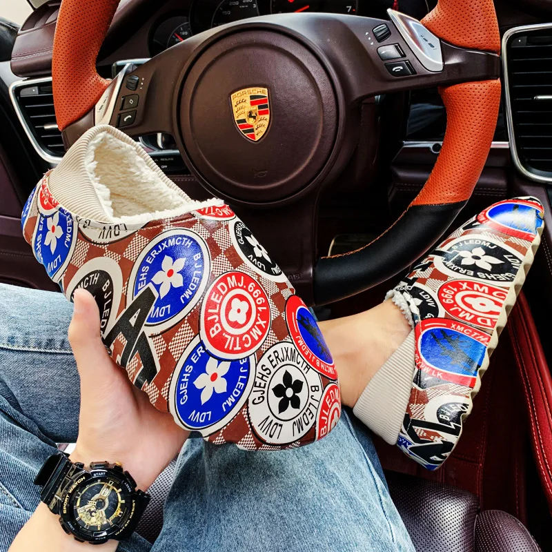 Unisex Couple Fashion Yeezy Warm Plush Slides Slippers Women & Men Indoor & Outdoor Fashion Winter Yezzy Floral Slippers Boots
Unisex Couple Fashion Yeezy Warm Plush Slides Slippers Women & Men Indoor & Outdoor Fashion Winter Yezzy Floral Slippers Boots