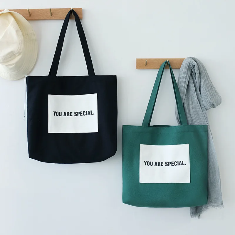 Original art canvas bag female shoulder bag fashion Korean letter printing cotton environmental protection canvas bag, Black,green
Original art canvas bag female shoulder bag fashion Korean letter printing cotton environmental protection canvas bag, Black,green