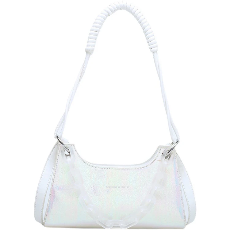 Thick Acrylic Chains Designer Armpit Bags 2021 Summer Ladies Shinning Laser High Quality Should Purse Luxury Handbags for Women, 3colors
Thick Acrylic Chains Designer Armpit Bags 2021 Summer Ladies Shinning Laser High Quality Should Purse Luxury Handbags for Women, 3colors