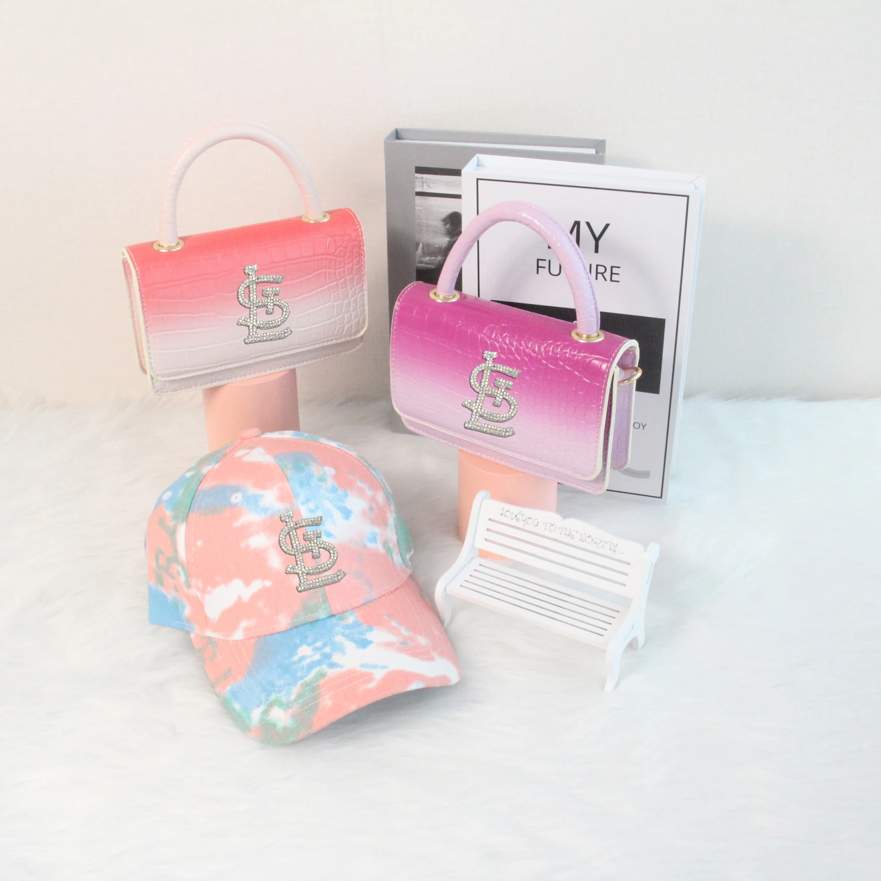 Fashion Tie dye wallets hand bags purse and hat set for women purse and handbags, 12 colors
Fashion Tie dye wallets hand bags purse and hat set for women purse and handbags, 12 colors