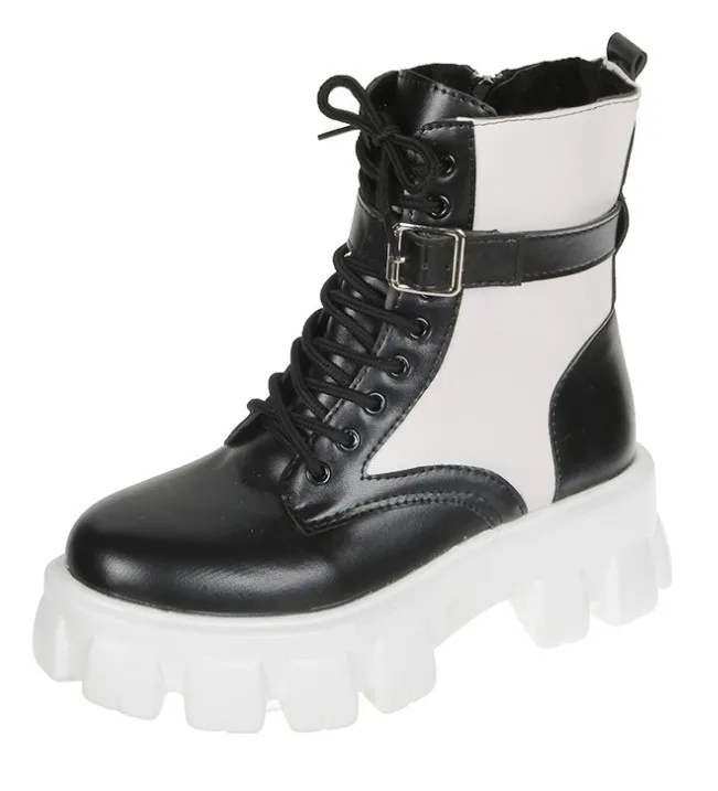 Hot Selling Fashion Ladies Boots Plus Size Color Blocking Platform Pocket Bag Cross Strap Zipper Women Winter Boots
Hot Selling Fashion Ladies Boots Plus Size Color Blocking Platform Pocket Bag Cross Strap Zipper Women Winter Boots