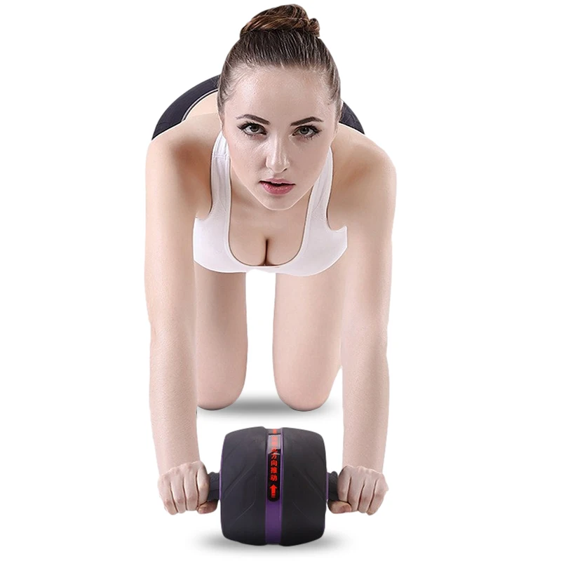 New household abdominal wheel professional unisex abdominal muscle trainer, White, purple, green 
New household abdominal wheel professional unisex abdominal muscle trainer, White, purple, green