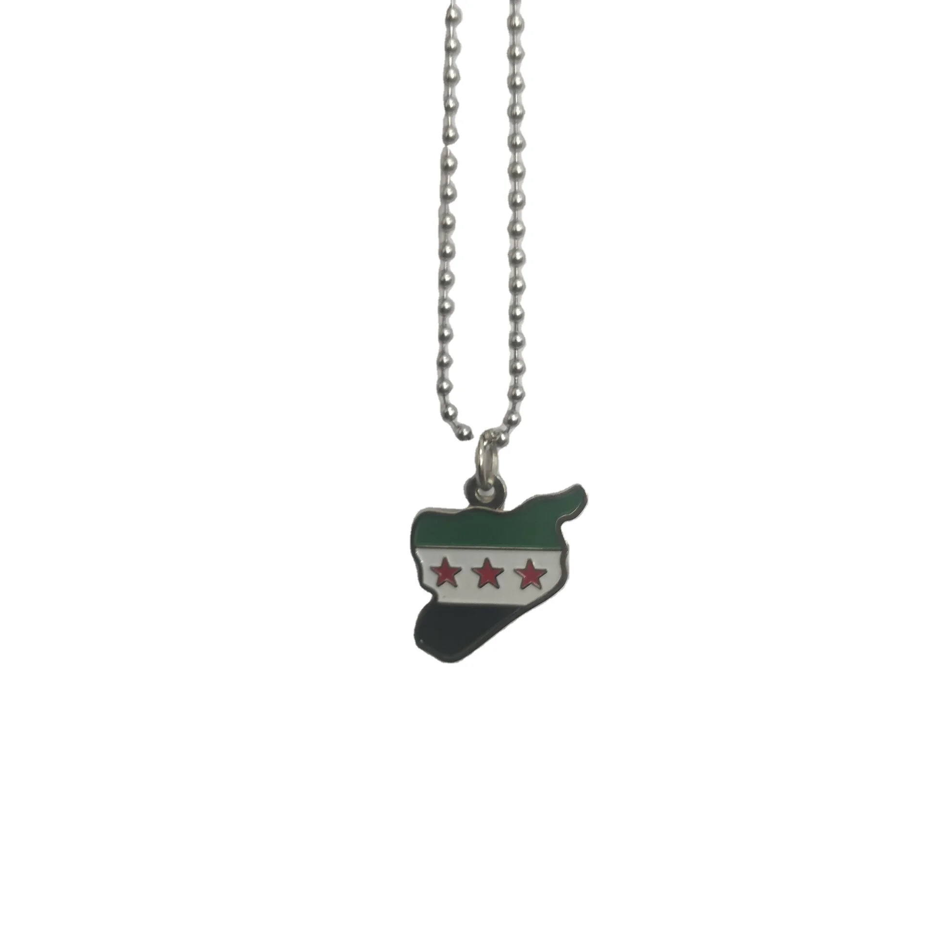 2020 The Latest Custom Style Trend Syria Flag Necklace, Customized color
2020 The Latest Custom Style Trend Syria Flag Necklace, Customized color