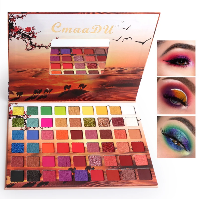 Factory Wholesale 54 Colors Waterproof Makeup Color Matte Glitter Eye Shadow Palette
Factory Wholesale 54 Colors Waterproof Makeup Color Matte Glitter Eye Shadow Palette