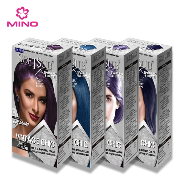 Vintage hair color permanent dye cream hair tint GMP good quality tintes para el cabello Professional Hair color Disposable, 4 colors
Vintage hair color permanent dye cream hair tint GMP good quality tintes para el cabello Professional Hair color Disposable, 4 colors
