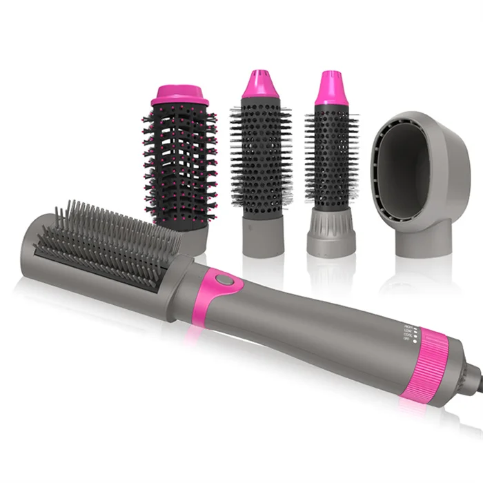Professional Portable Electric Rotating Styler Electric Hair Straightener Hot Air Hair Dryer Brush, Gray+pink;customize color
Professional Portable Electric Rotating Styler Electric Hair Straightener Hot Air Hair Dryer Brush, Gray+pink;customize color