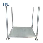 Adjustable galvanized portable stacking China q235 metal warehouse steel plate mold iron heavy duty storage rack