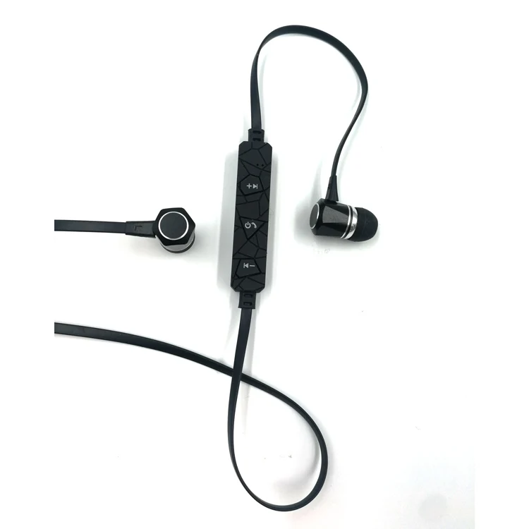 Classic Magnetic Attraction Blue tooth Earphone with Build-in Mic Metallic Popular Earbuds For Wholesale - ANKUX.COM