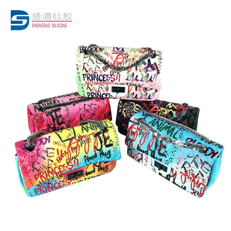 Wholesale handbags pvc graffiti fashion crossbody bag handbag fashion ladies pvc handbag jelly shoulder, Customized
Wholesale handbags pvc graffiti fashion crossbody bag handbag fashion ladies pvc handbag jelly shoulder, Customized