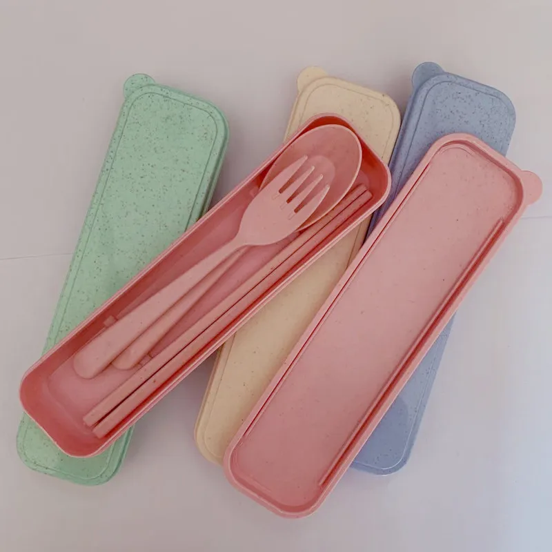Eco-friendly wheat straw Cutlery set travel cutlery wheat cutlery for children gift, Blue, pink, green,brown
Eco-friendly wheat straw Cutlery set travel cutlery wheat cutlery for children gift, Blue, pink, green,brown