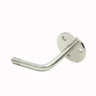 Welding stainless steel metal wall mounted round handrail bracket