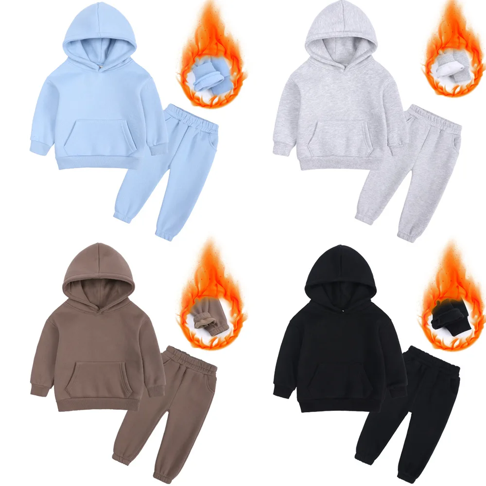 Custom LOGO Kids fleece hoodie girls' Jogging sweatshirts sweatpants Boys' Coat Boys' Tracksuits Sweatsuit Sets 2 pcs sets
Custom LOGO Kids fleece hoodie girls' Jogging sweatshirts sweatpants Boys' Coat Boys' Tracksuits Sweatsuit Sets 2 pcs sets