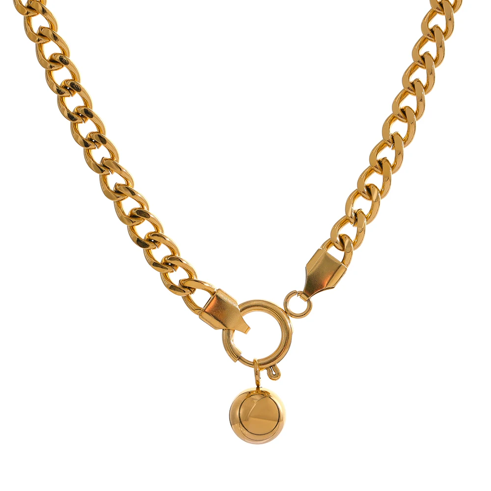 Yhpup Best Selling Gold Plated Jewelry Set Stainless Steel Bead Pendant Bracelet Necklace for Women
Yhpup Best Selling Gold Plated Jewelry Set Stainless Steel Bead Pendant Bracelet Necklace for Women