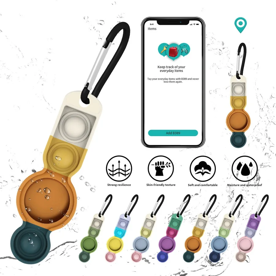 2021 New Arrivals High Quality Protection Silicone Airtag Keychain Case, Customized color
2021 New Arrivals High Quality Protection Silicone Airtag Keychain Case, Customized color