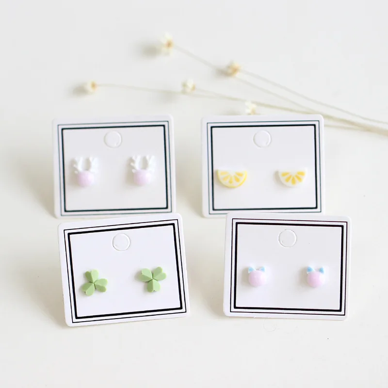 2022 Factory Handmade Ceramic Sicilian Earrings Korean Style Girl Student Cute Cat Claw Earring Cards, Ceramics
2022 Factory Handmade Ceramic Sicilian Earrings Korean Style Girl Student Cute Cat Claw Earring Cards, Ceramics