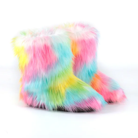 wholesale colorful faux fluffy fur fashion Women Casual Shoes warm winter boots for ladies women snow boots, Color
wholesale colorful faux fluffy fur fashion Women Casual Shoes warm winter boots for ladies women snow boots, Color