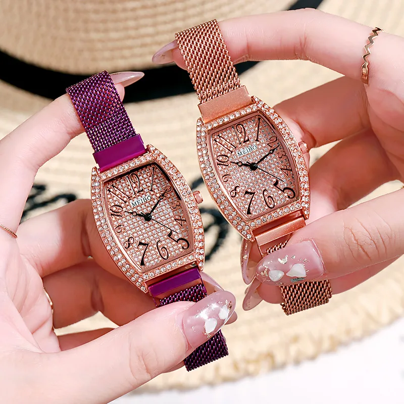 2021 Stainless Steel Band Women Watch Square Fashion Magnet Wristwatch Ladies Watches
2021 Stainless Steel Band Women Watch Square Fashion Magnet Wristwatch Ladies Watches