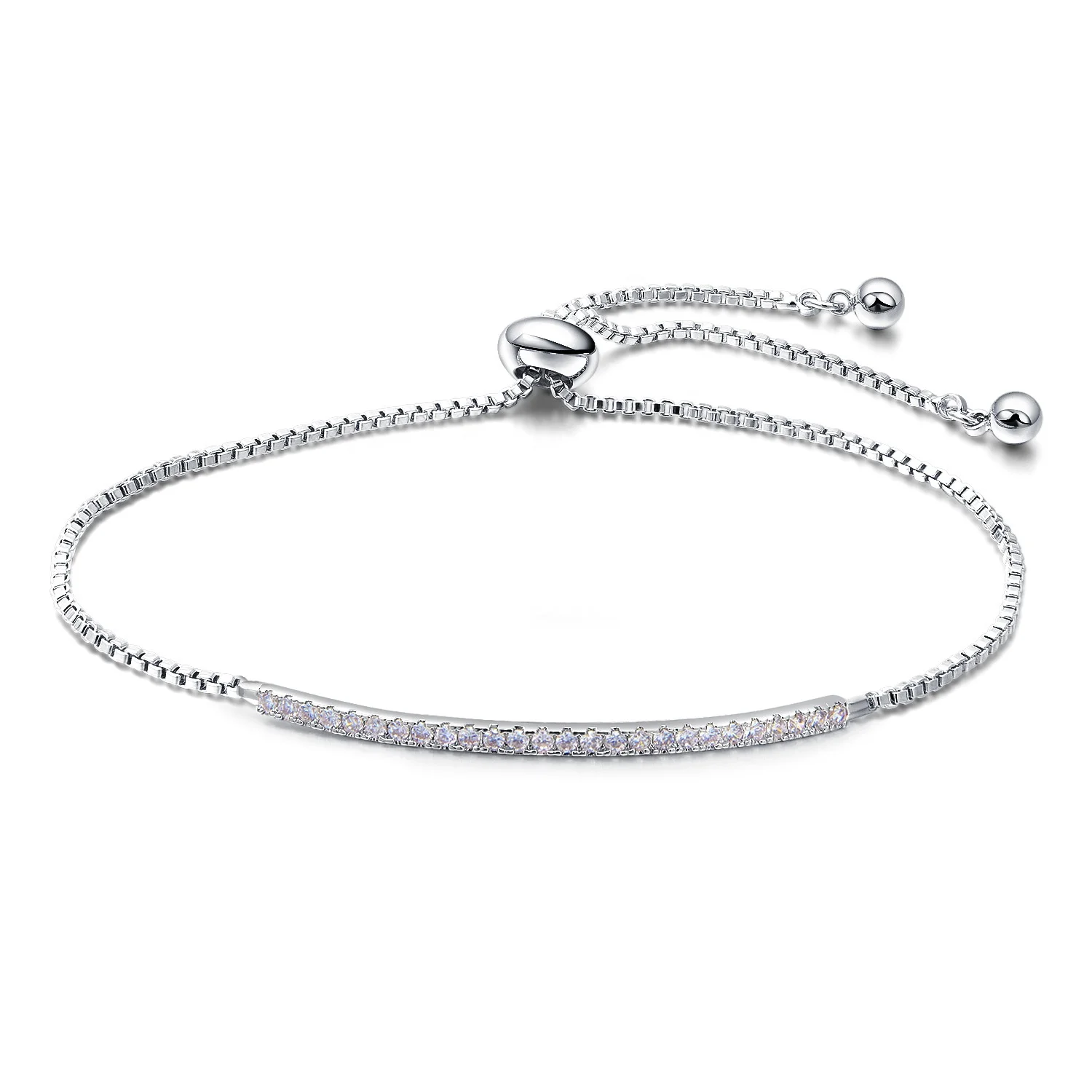 2020 Wholesale Brass Jewelry Rose Gold Rhodium Plated Europe And United States Crystal Zircon Beads Tiny Thin Push-pull Bracelet, Rhodium/rose gold
2020 Wholesale Brass Jewelry Rose Gold Rhodium Plated Europe And United States Crystal Zircon Beads Tiny Thin Push-pull Bracelet, Rhodium/rose gold