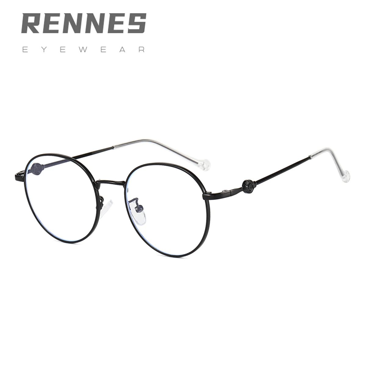 RENNES 2021 new plain glasses computer anti-Blue-ray round frame retro glasses men's and women's plain glasses
RENNES 2021 new plain glasses computer anti-Blue-ray round frame retro glasses men's and women's plain glasses