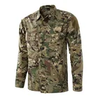 Wholesale breathable anti-wrinkle slim hiking fitness training long sleeve shirt for men