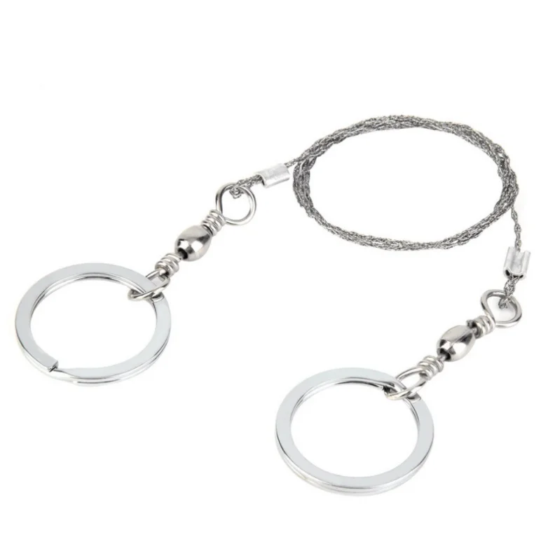 Wholesale Mountaineering Supplies Portable Repertoire Tool Camping Wire Saw Outdoor Equipment, Silver
Wholesale Mountaineering Supplies Portable Repertoire Tool Camping Wire Saw Outdoor Equipment, Silver
