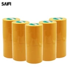 Free sample yellow color shipping tape carton packing bopp adhesive tape for box sealing