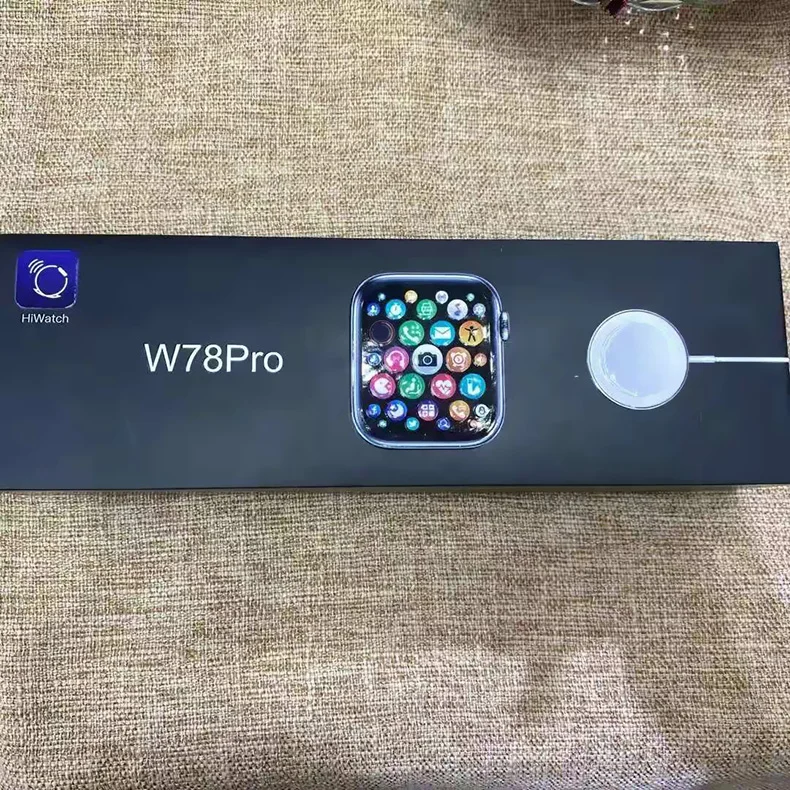 W78pro Smart Watch 1.75Inch Sport Pedometer Health Call Dial Answer read message for Android Ios
W78pro Smart Watch 1.75Inch Sport Pedometer Health Call Dial Answer read message for Android Ios