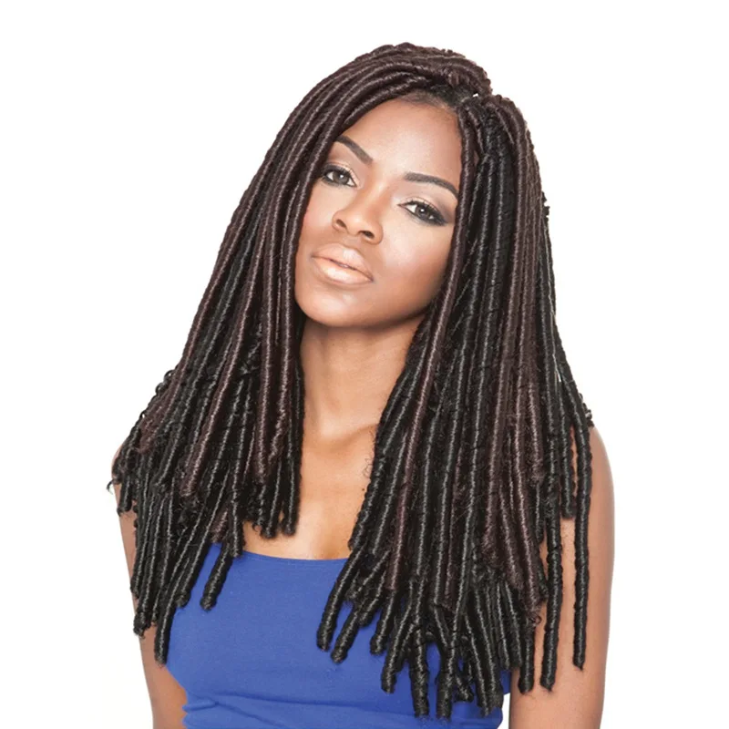 Hot selling soft dread lock colors of braid loc crochet hair afro synthetic hair extensions
Hot selling soft dread lock colors of braid loc crochet hair afro synthetic hair extensions