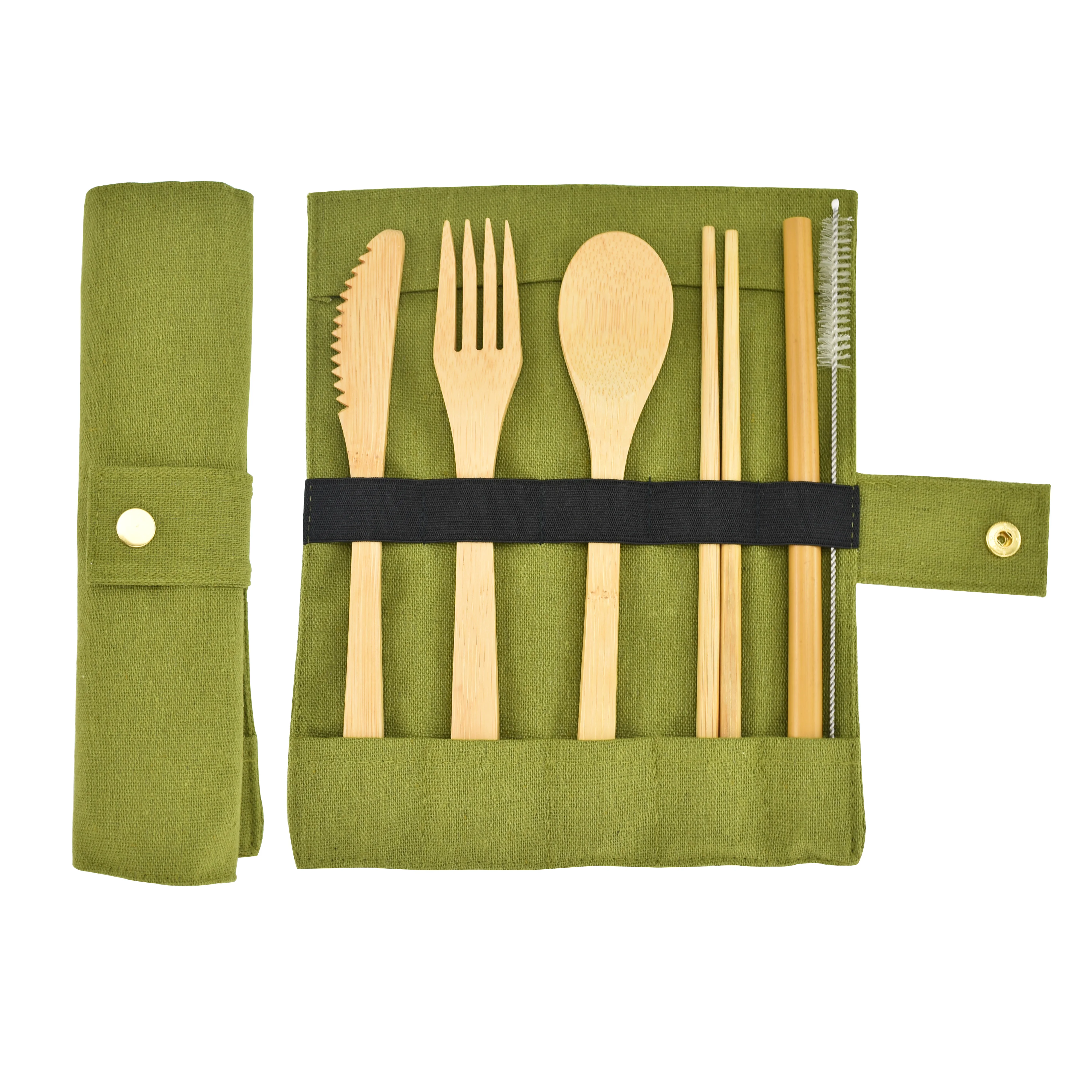 Reusable Camping Travel Flatware 100% Natural Bamboo Material Knife Fork And Spoon Bamboo Fiber Cutlery Set, Custom color
Reusable Camping Travel Flatware 100% Natural Bamboo Material Knife Fork And Spoon Bamboo Fiber Cutlery Set, Custom color