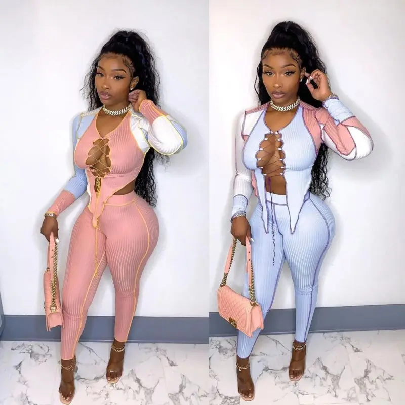 Women Joggers Trousers Pants Sets 2021 Two Piece Set Fall Clothing Tracksuits Leggings Women Coats Jackets 2 Piece Sets Outfits
Women Joggers Trousers Pants Sets 2021 Two Piece Set Fall Clothing Tracksuits Leggings Women Coats Jackets 2 Piece Sets Outfits