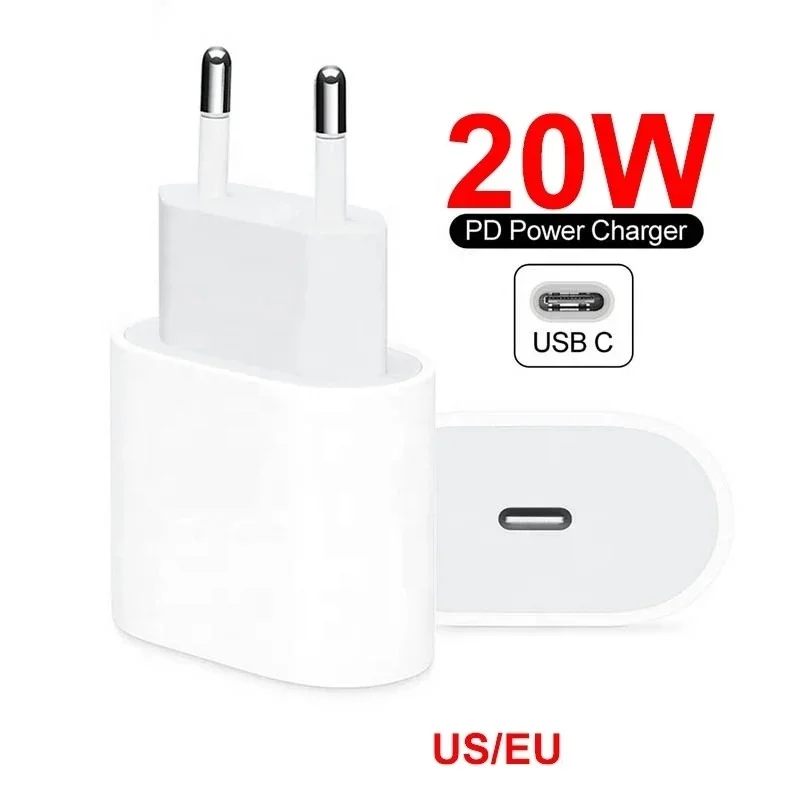 20W PD Quick Charge Wall Charger for iPhone 11 Pro max for iPad Pro USB Type-C Original EU/US Travel Power Adapter
20W PD Quick Charge Wall Charger for iPhone 11 Pro max for iPad Pro USB Type-C Original EU/US Travel Power Adapter