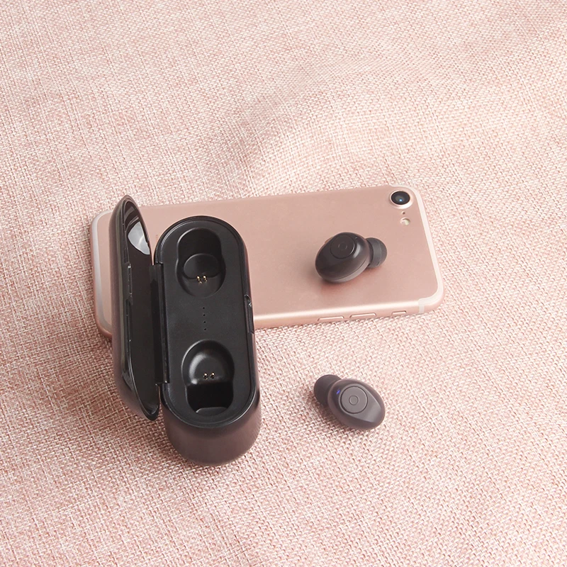 Mini Headsets True Headphones Wireless Earbuds BluetoothV5.0 Earphone - ANKUX.COM
