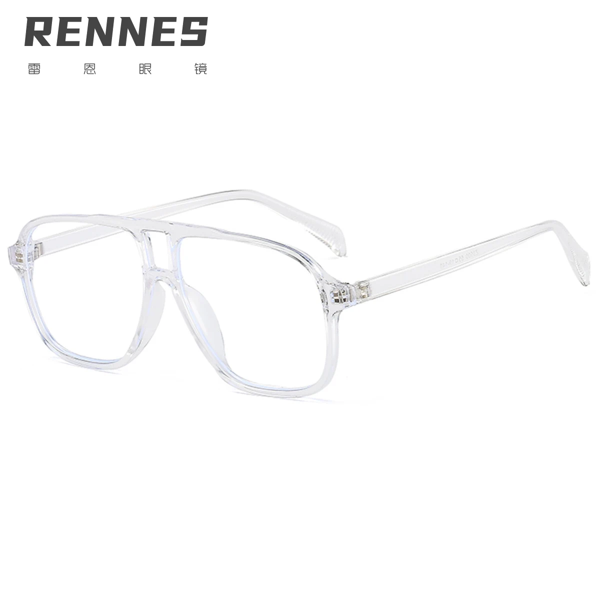 RENNES 2021 new European and American double beam sunglasses personalized large frame glasses frame men's cross-border
RENNES 2021 new European and American double beam sunglasses personalized large frame glasses frame men's cross-border