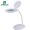 rechargeable table magnifier lamp magnifying glass lamp desktop light for magnifying table light