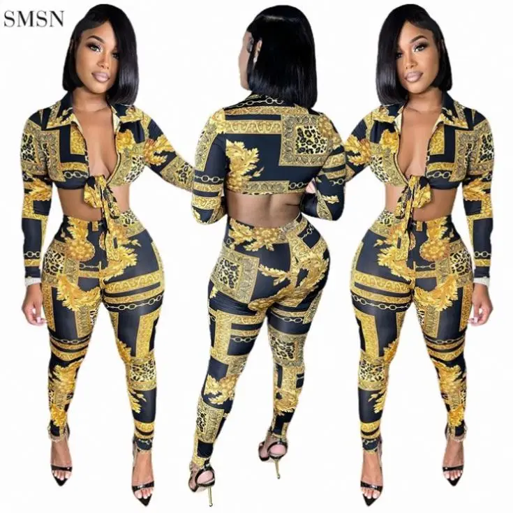 Best Design Bodycon Crop Top Bandage Fashion Shirts Women Clothing 2021 Two Piece Set Womens Fall Sets For Women Two Pieces
Best Design Bodycon Crop Top Bandage Fashion Shirts Women Clothing 2021 Two Piece Set Womens Fall Sets For Women Two Pieces