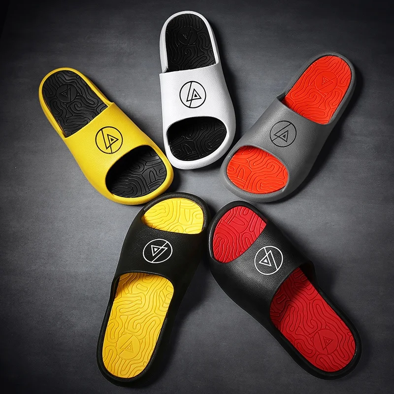 High Quality Men'S Slippers 2020 Original Brand Logo Designer Sandals Custom Slides Footwear Men Slippers, Black,white,yellow,grey
High Quality Men'S Slippers 2020 Original Brand Logo Designer Sandals Custom Slides Footwear Men Slippers, Black,white,yellow,grey