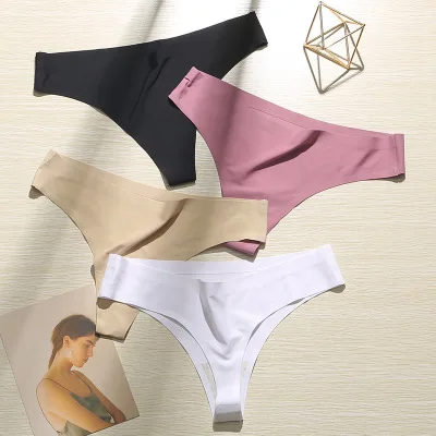 2021 Wholesale Custom Printed Seamless Underwear Sexy Women Panties Thong women's panties
2021 Wholesale Custom Printed Seamless Underwear Sexy Women Panties Thong women's panties
