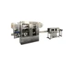 Body and cap shrink PVC labeling machine for bottles use steam