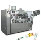 GF-400L(F) 30-70pc/h Manufacturer China Body Lotion Soft Tube Filling Sealing Machine