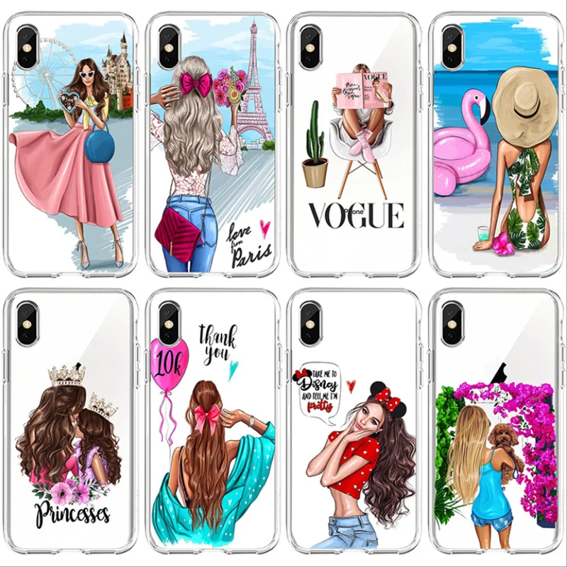 2021 New Shockproof Melanin Poppin Black Girl Crystal Clear TPU Bumper Phone Case Back Cover For iPhone X XR 11 12 Pro Max Cases, Multiple colors
2021 New Shockproof Melanin Poppin Black Girl Crystal Clear TPU Bumper Phone Case Back Cover For iPhone X XR 11 12 Pro Max Cases, Multiple colors