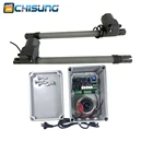 Remote Control Electric Solar System Linear Actuator Door Operators Automatic Dual Swing Gate Opener
